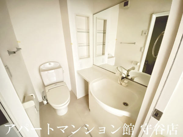 アルト守谷Bの独立洗面台
