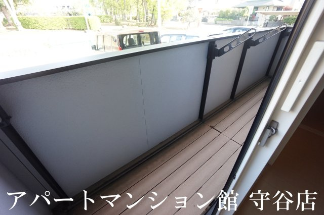 アモールⅤのバルコニー