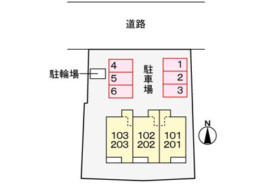 【駐車場】 | ヴェル・ドミールＫ