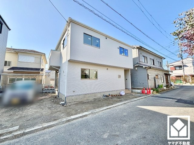 草津市草津４丁目　1期　1号地の前面道路含む現地写真|3月5日　現地写真更新