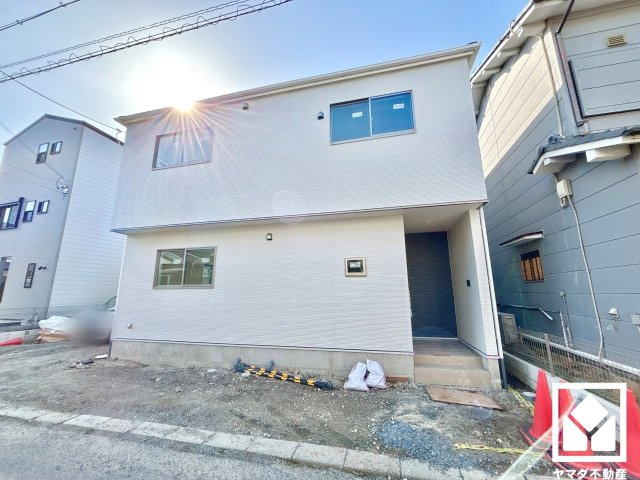 草津市草津４丁目　1期　1号地の外観|3月5日　現地写真更新