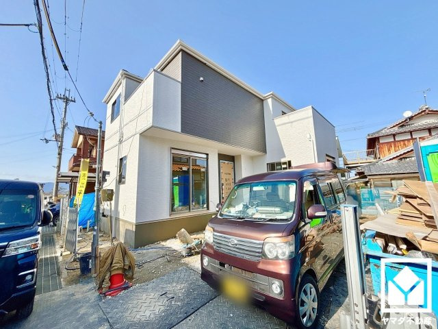 草津市矢橋町　1期　1号棟の前面道路含む現地写真|12月2日　現地写真更新