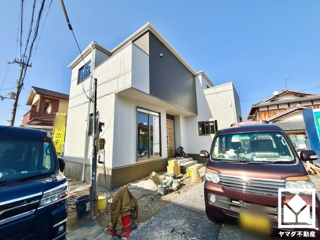 草津市矢橋町　1期　1号棟の前面道路含む現地写真|12月2日　現地写真更新