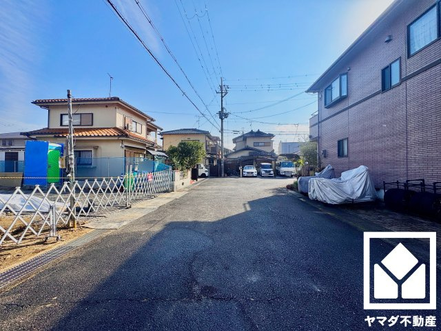 草津市矢橋町　1期　1号棟の前面道路含む現地写真|12月2日　現地写真更新