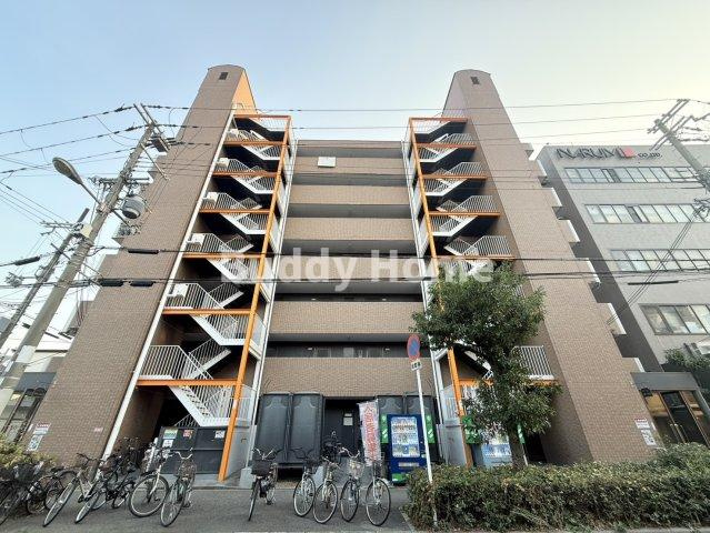 ツインコート平野１番館・２番館の外観