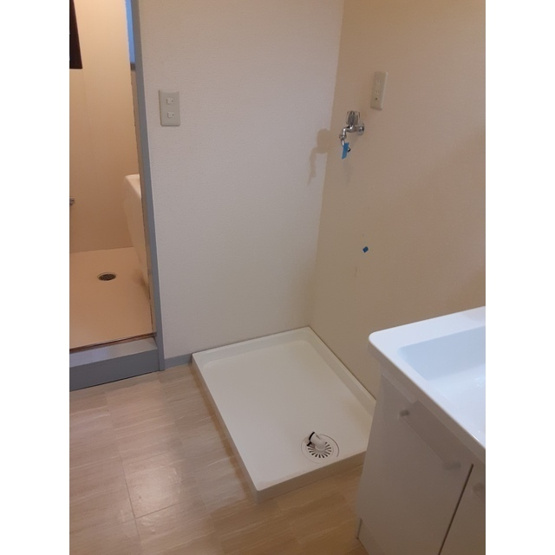 【洗面所】 | ベルカディーマンション | 室内洗濯機置き場