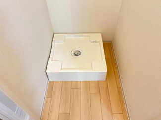 【その他】 | 笹谷字古屋前新築アパート | 洗濯機置場（イメージ）