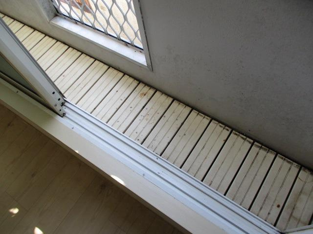 スカイハイツのバルコニー