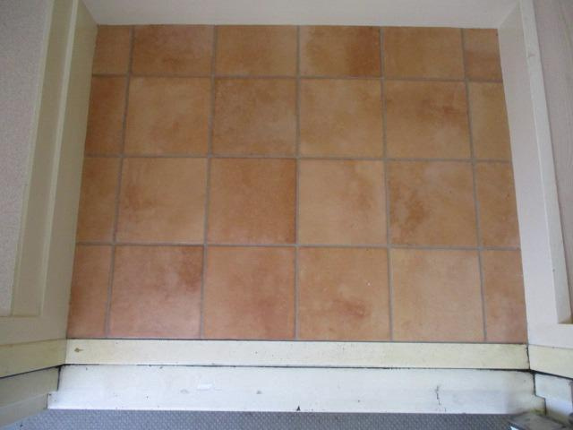 スカイハイツの玄関