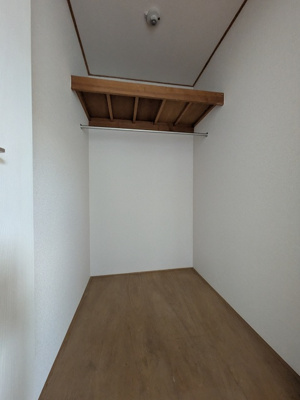 たっぷり収納できるクローゼット♪