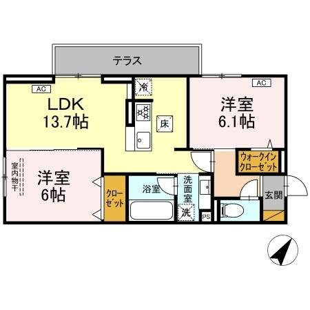 リベラル の間取り