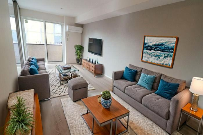 リベラル の居間・リビング|CGで家具等を配置したものです。実際に家具等は含まれません。