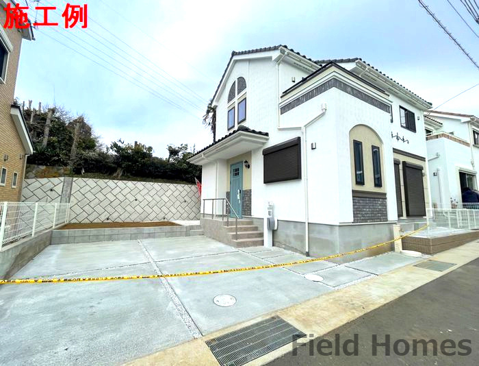 厚木市温水西1丁目新築戸建ての外観|外観施工例