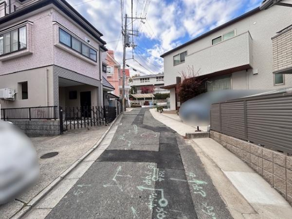 【前面道路含む現地写真】