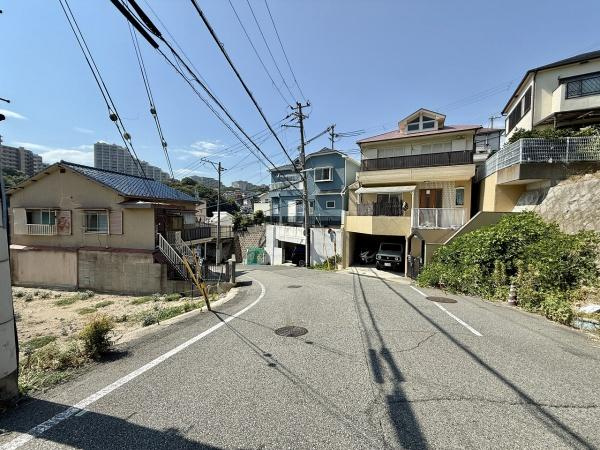 【前面道路含む現地写真】 | 垂水区塩屋台1丁目　売土地