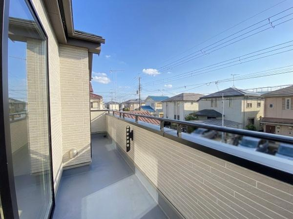 【バルコニー】 | 明石市沢野2丁目　新築戸建　1号棟