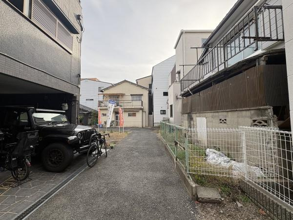 【前面道路含む現地写真】 | 大阪市城東区成育4丁目　売土地