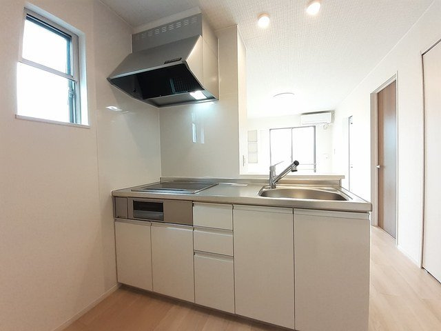 ウォーム・ガーデンＡのキッチン|使いやすいキッチンです