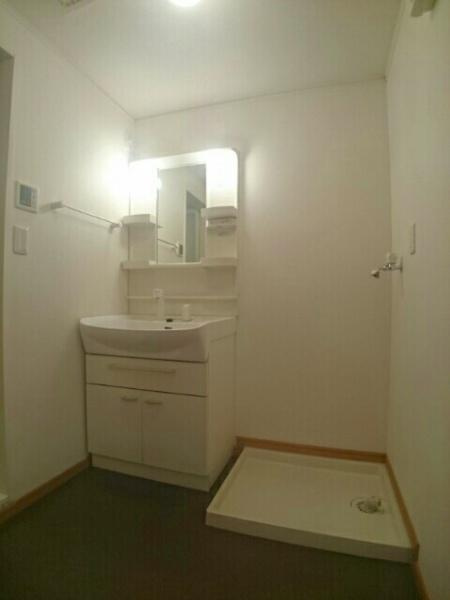 布智ハイツＣの洗面所