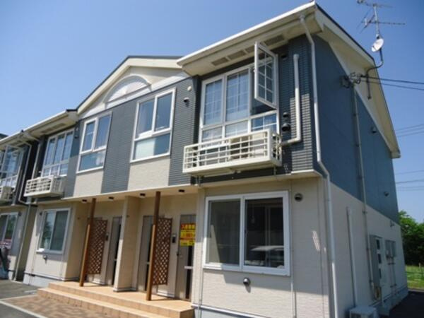 布智ハイツＣの外観