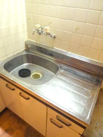 プレアール三軒家東のキッチン|★大きなシンク★