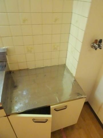 プレアール三軒家東のキッチン|★ガスコンロ置場★