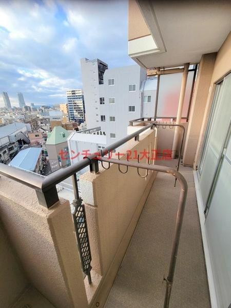 大正リバーサイドヴィラのバルコニー