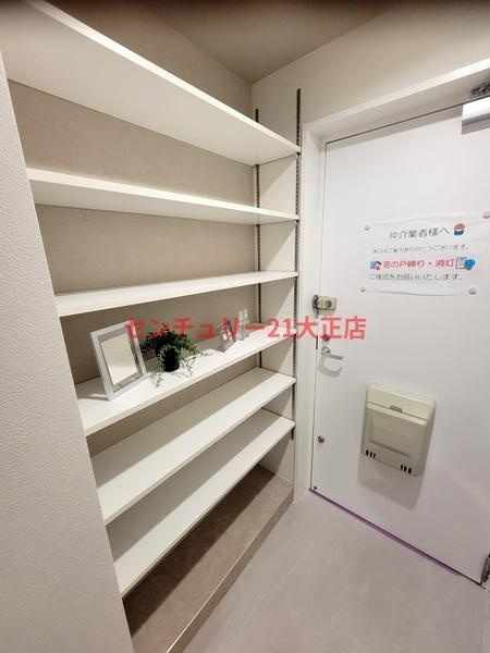 大正リバーサイドヴィラの玄関