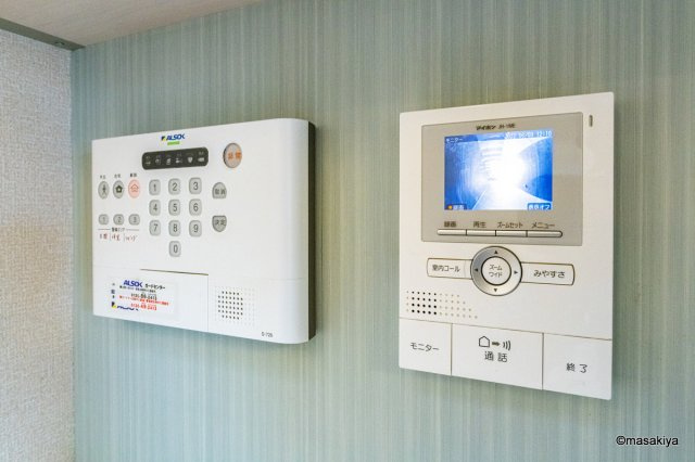 サンモール尾張部のセキュリティ|TVインターホン　ALSOKホームセキュリティ