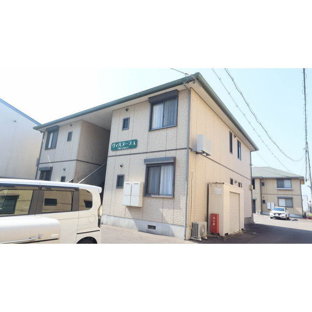 羽島郡笠松町田代のアパートの外観|A棟