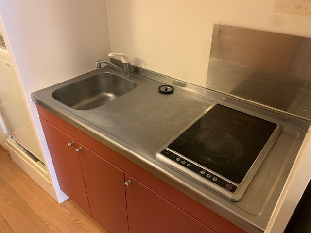 レオパレスＴＡＮＡＳＥのキッチン|シングルレバー設置　シンク広めです♪