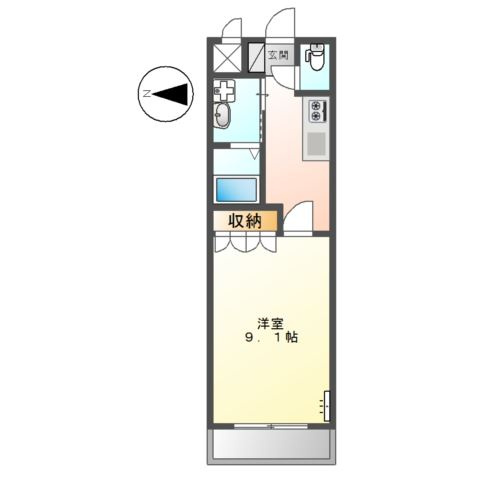 チェリーハウスの間取り