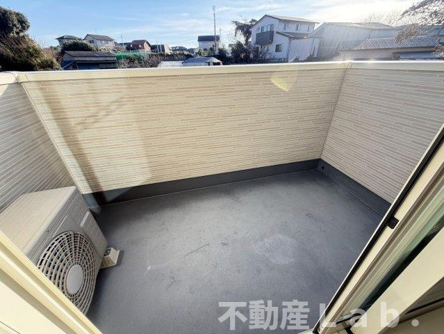 グランコート乃木坂　南館のバルコニー