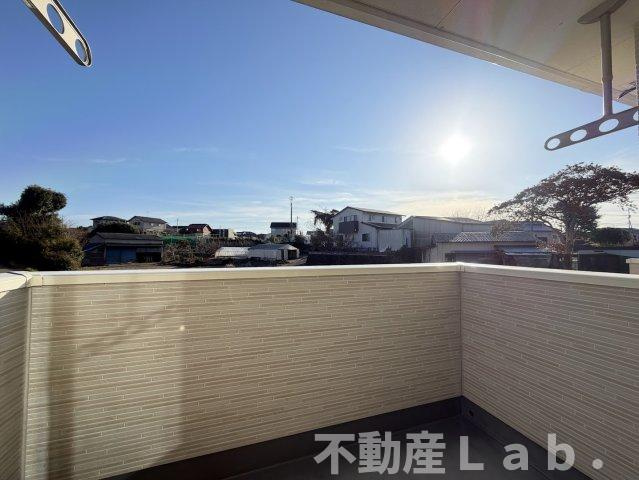 グランコート乃木坂　南館のバルコニー