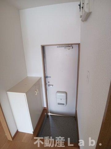 サンヒルズＡの玄関