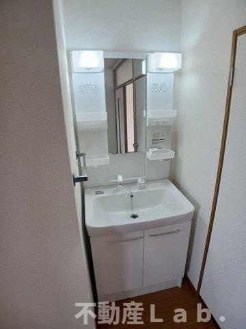 サンヒルズＡの洗面所