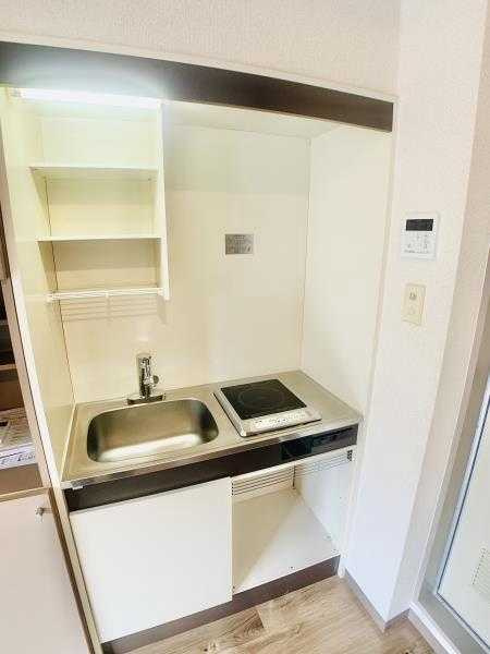 雅叙園碑文谷ドミトリィのキッチン