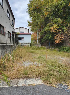 大津市石山寺４丁目の事業用地の外観