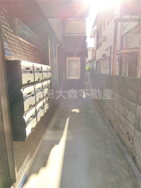 カーサ・フェリーチェのエントランス