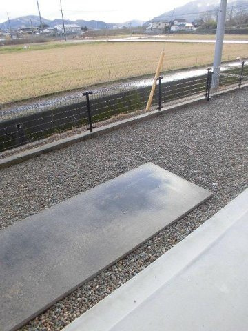 ハピネスコート　Ａの庭|お庭です