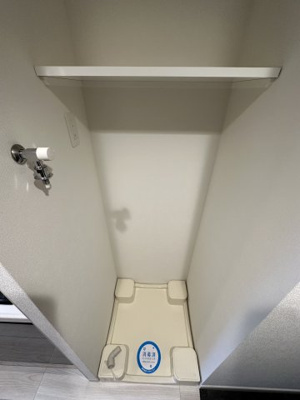 【洗面所】 | ソルテラスNAMBAフロント | ソルテラスNAMBAフロント　室内洗濯機置き場