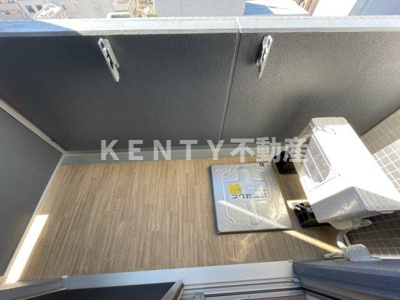 【バルコニー】 | クロスレジデンス蒲田Ⅱ | 落ち着いた時間を過ごせるバルコニーです