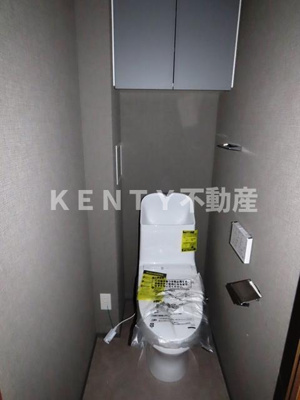 【トイレ】 | クロスレジデンス蒲田Ⅱ | 落ち着いた色調のトイレです