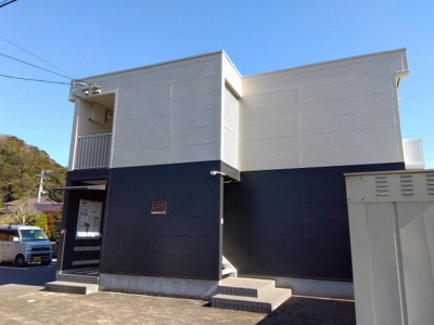 【外観】 | レオパレス長尾 | 2022年11月に外壁塗装いたしました。