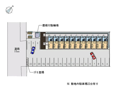 【区画図】 | レオパレスイーズ旭川