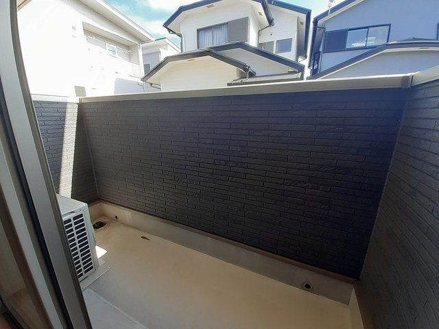 エレガンテ　ヴィラⅢのバルコニー