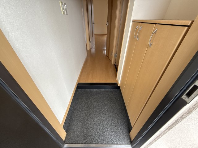 ルミナスコートの玄関