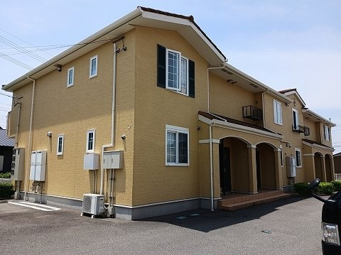 サンヴィラージュ　Ｂの外観|外はこのようになっています