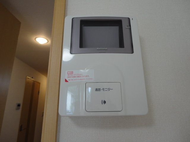 メゾン　ソレイユのセキュリティ|カメラ付インターホン
