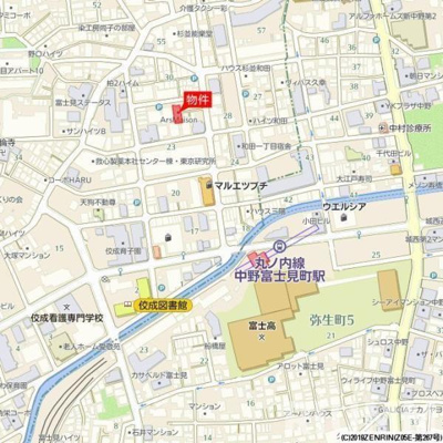 【地図】 | ＡｒｓＭａｉｓｏｎ新中野